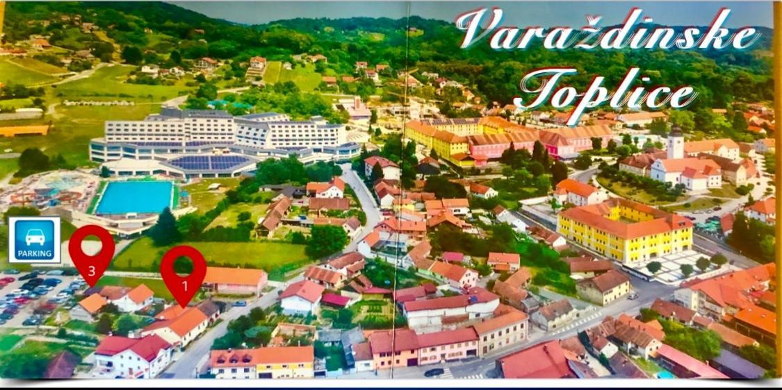 Holiday House Apartments Dajcic Varasdfürdő Kültér fotó